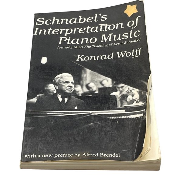 Schnabel's Interpretation of Piano Music 2nd Book Konrad Wolff English READ - Picture 1 of 6